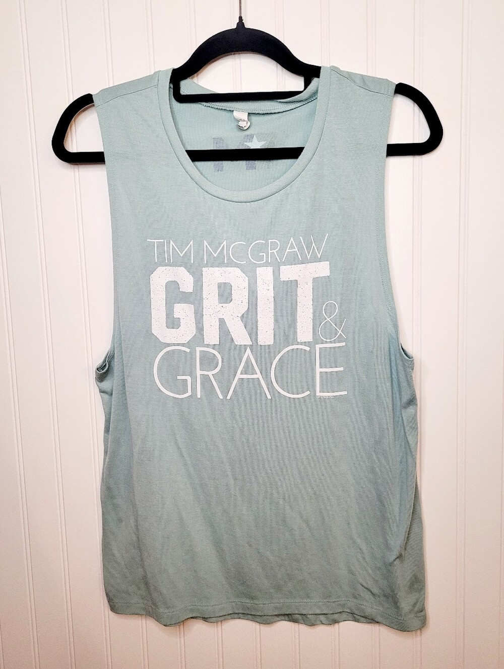 Tim McGraw "Grit & Grace" graphic tank Sz XL